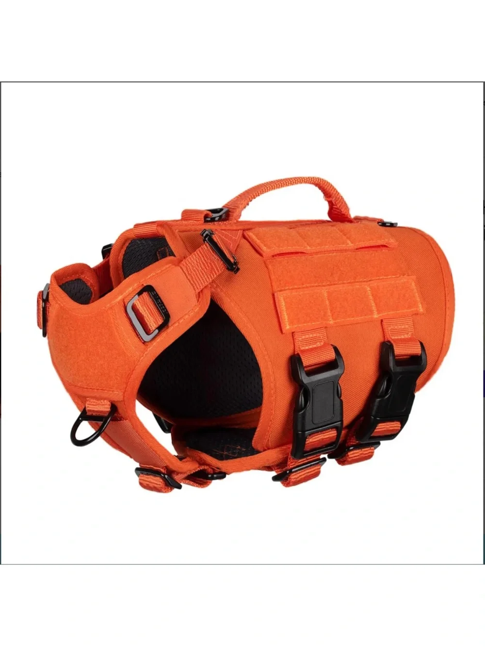 icefang tactical dog harness Small size Blaze orange